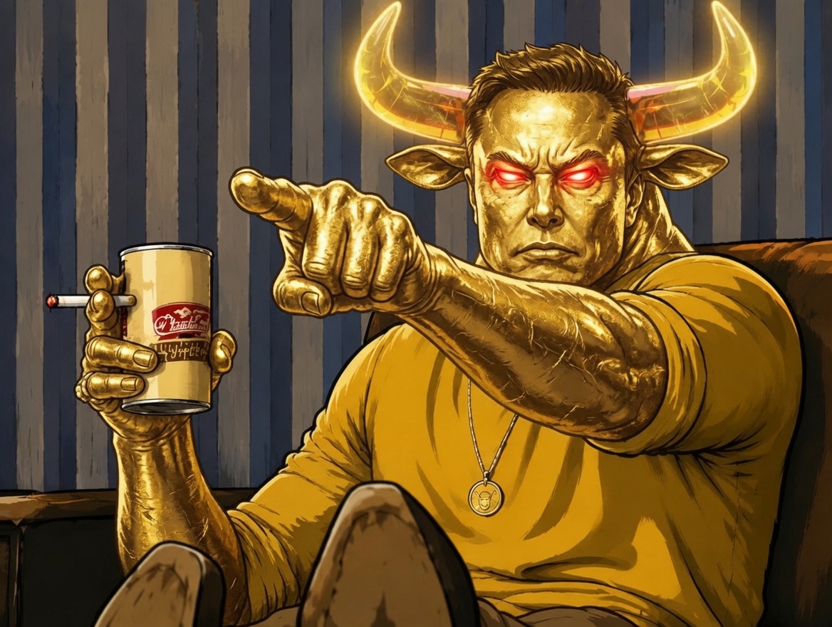 Trillionaire Bull art